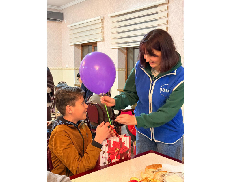 Leyla Əliyevanın təşəbbüsü ilə Gəncədə uşaq evində Yeni il tədbiri keçirilib