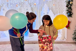 Leyla Əliyevanın təşəbbüsü ilə Gəncədə uşaq evində Yeni il tədbiri keçirilib