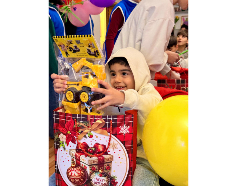 Leyla Əliyevanın təşəbbüsü ilə Gəncədə uşaq evində Yeni il tədbiri keçirilib