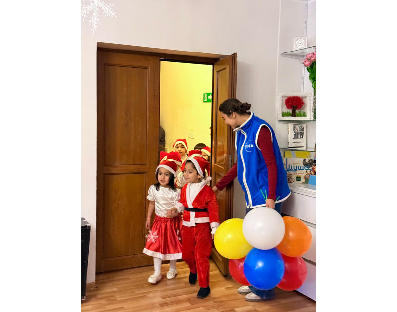 Leyla Əliyevanın təşəbbüsü ilə Gəncədə uşaq evində Yeni il tədbiri keçirilib