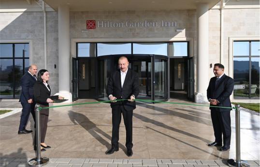 TABIA Group Ağdamda “Hilton Garden Inn Agdam” hotelinin açılışını həyata keçirib - FOTO 
