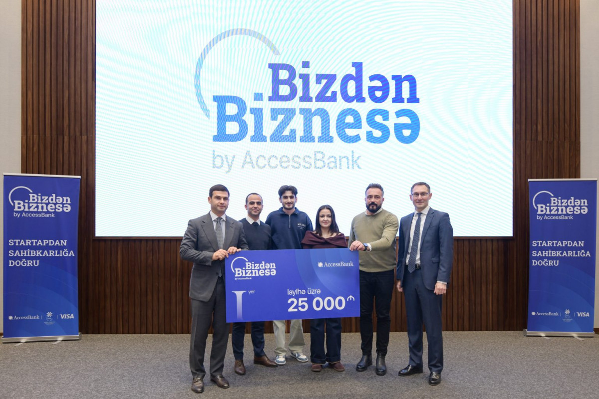 AccessBank-dan startap ekosisteminə dəstək: “Bizdən Biznesə”nin qalibləri seçilib
