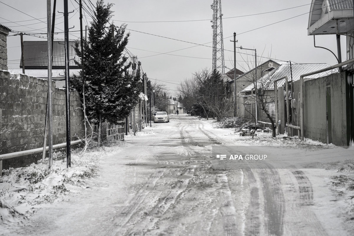 Dağlıq rayonlarda 12 dərəcəyədək şaxta qeydə alınıb - FAKTİKİ HAVA  