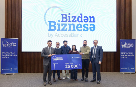 AccessBank-dan startap ekosisteminə dəstək: “Bizdən Biznesə”nin qalibləri seçilib