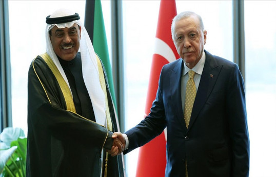 Ərdoğan Küveyt vəliəhdi ilə Somalidəki vəziyyəti müzakirə edib