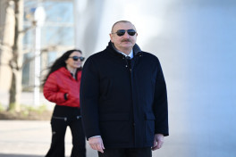 Prezident İlham Əliyev “Bakı Ağ Şəhər”də olub - YENİLƏNİB 