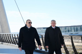 Prezident İlham Əliyev “Bakı Ağ Şəhər”də olub - YENİLƏNİB 