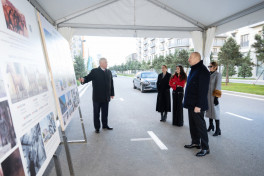 Prezident İlham Əliyev “Bakı Ağ Şəhər”də olub - YENİLƏNİB 