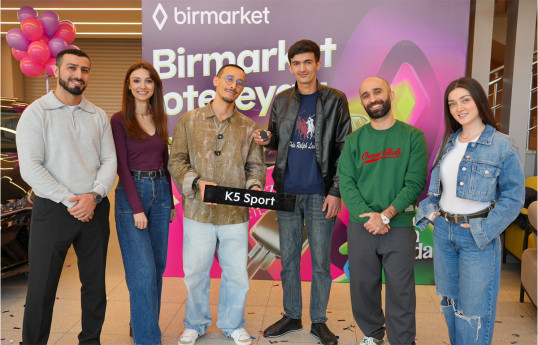 Birmarket böyük lotereyanın ikinci avtomobil qalibini müəyyənləşdirib