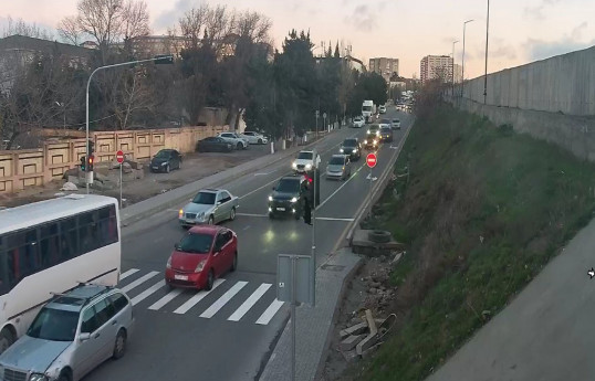 Binəqədidə yol hərəkətində dəyişiklik edilib