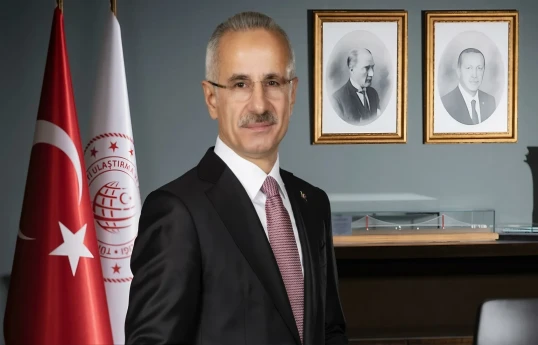 Türkiyə nəqliyyat və infrastruktur naziri Abdulkadir Uraloğlu