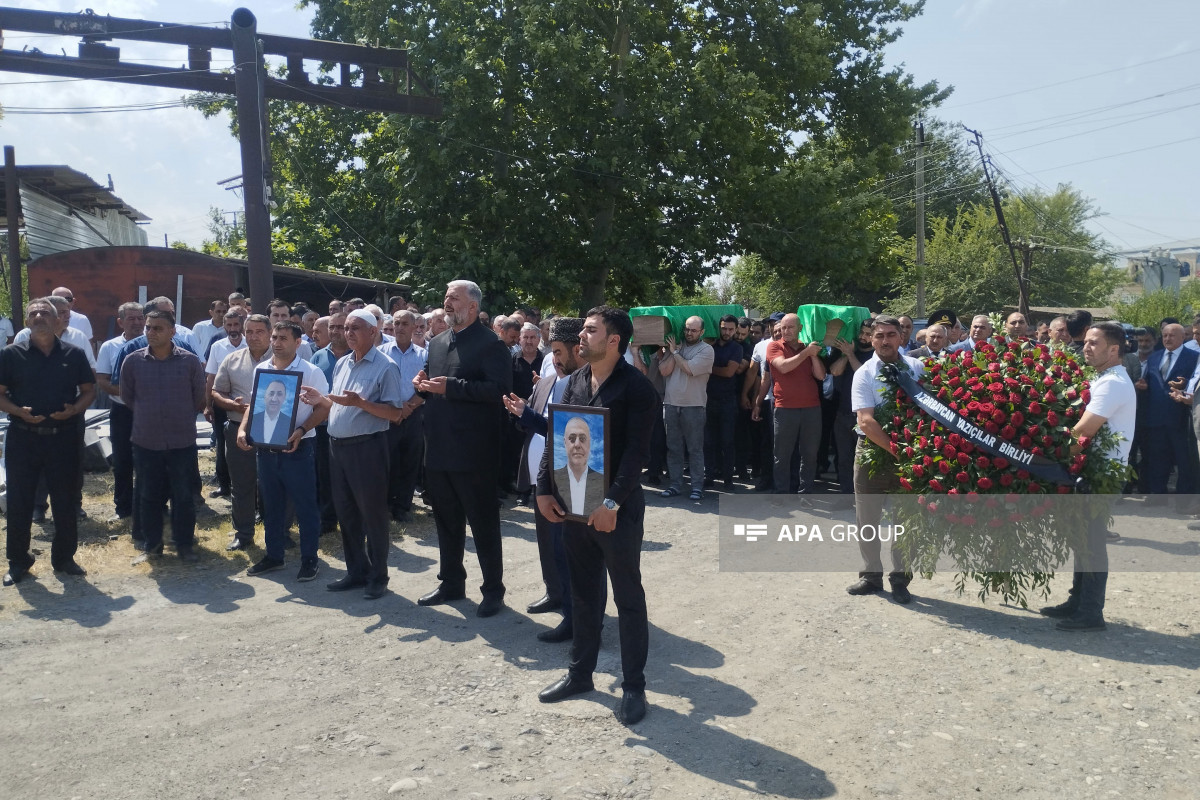 Rusiyada qətlə yetirilən azərbaycanlı qardaşlar Ağcabədidə dəfn edilib - FOTO  - YENİLƏNİB  - VİDEO 