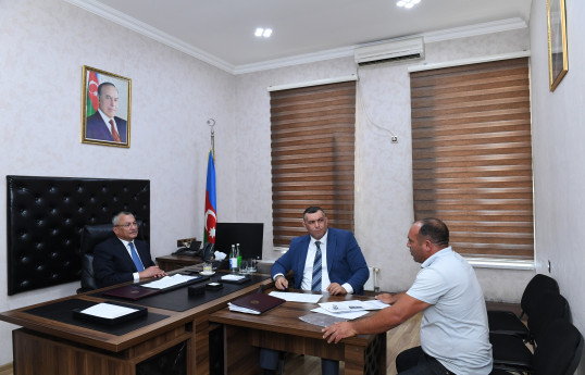Dövlət Komitəsində vətəndaşların növbəti qəbulu keçirilib