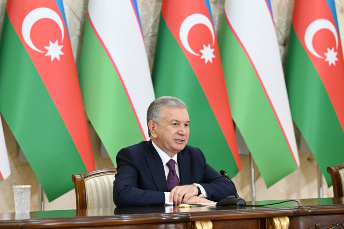Şavkat Mirziyoyev: Azərbaycanda bizim bütün birgə layihələrimiz dəstəklənir