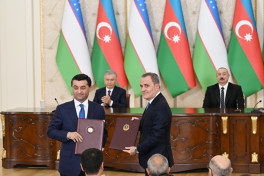 Azərbaycan ilə Özbəkistan arasında imzalanmış sənədlər mübadilə edilib - YENİLƏNİB 