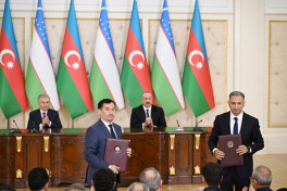 Azərbaycan ilə Özbəkistan arasında imzalanmış sənədlər mübadilə edilib - YENİLƏNİB 