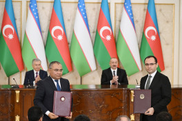 Azərbaycan ilə Özbəkistan arasında imzalanmış sənədlər mübadilə edilib - YENİLƏNİB 