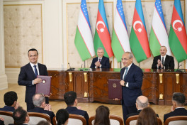 Azərbaycan ilə Özbəkistan arasında imzalanmış sənədlər mübadilə edilib - YENİLƏNİB 