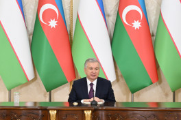 Azərbaycan və Özbəkistan prezidentləri mətbuata bəyanatlarla çıxış ediblər - YENİLƏNİB 