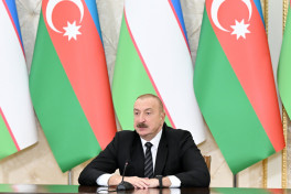 Azərbaycan və Özbəkistan prezidentləri mətbuata bəyanatlarla çıxış ediblər - YENİLƏNİB 