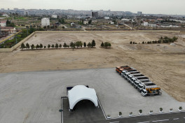 Bakıda “Özbəkistan” parkının təməli qoyulub