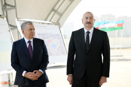 Bakıda “Özbəkistan” parkının təməli qoyulub