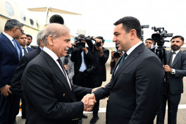 Şahbaz Şərifin Azərbaycana səfəri başlayıb - YENİLƏNİB 
