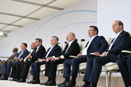 ECO-nun 17-ci Zirvə görüşünün iştirakçıları Ağdamda Qarabağ atlarının “Zəfər” şousunu izləyiblər