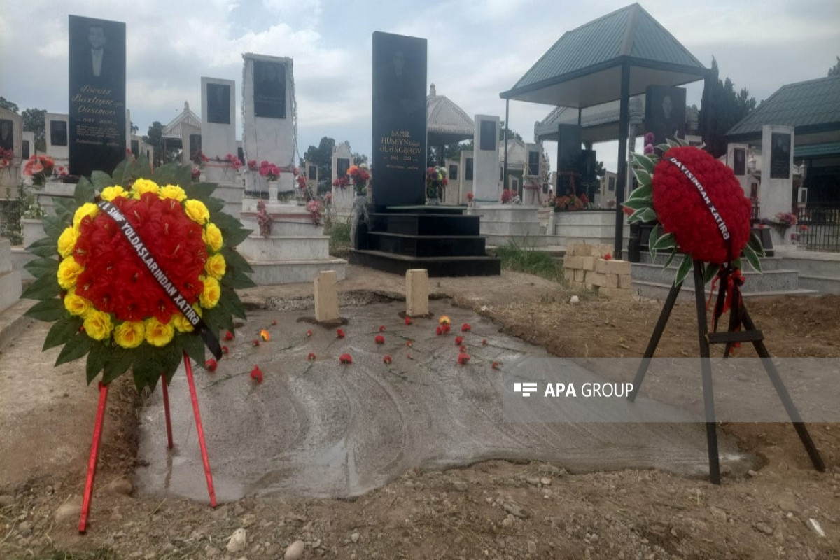 Şəmkirdə göldə boğulan 3 azyaşlı dəfn edilib - FOTO 
