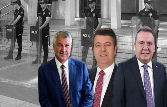 Adana, Adıyaman və Antalya Böyükşəhər Bələdiyyə sədrləri saxlanılıb