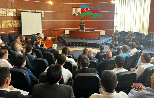 FHN-in Gəncə Regional Mərkəzində metodiki toplantı keçirilib