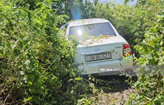 Şəkidə yol qəzasında sürücü ölüb, 81 yaşlı qardaşı xəsarət alıb - FOTO 