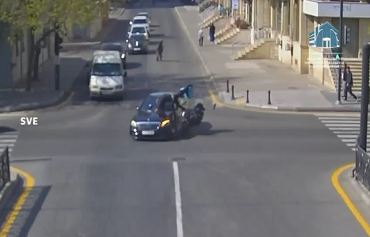 NİİM: 6 ayda moped və motosiklet sürücülərinin təqsirindən 4 nəfər ölüb, 16 nəfər xəsarət alıb - VİDEO 