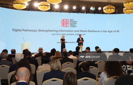 3-cü Şuşa Qlobal Media Forumu - FOTOLENT 