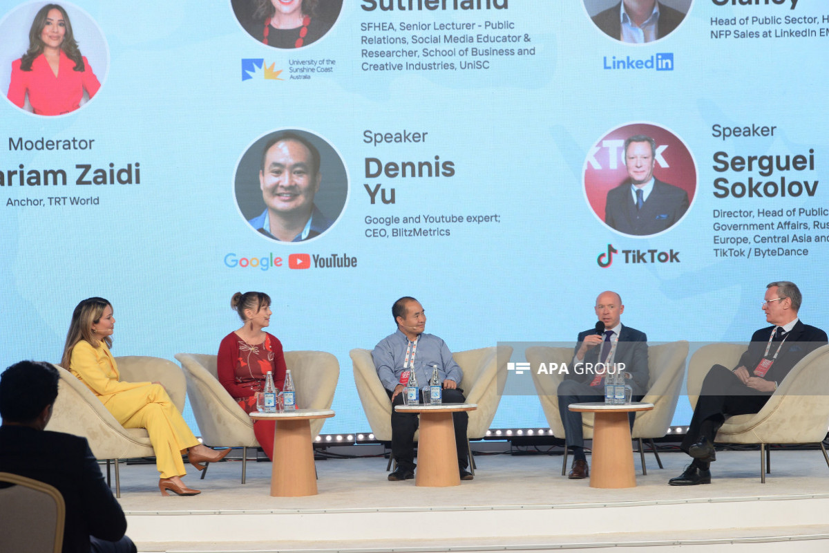 III Şuşa Qlobal Media Forumu çərçivəsində panel müzakirəsi keçirilib - FOTO 