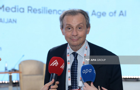 Əcnəbi professor: Şuşa Qlobal Media Forumu Azərbaycanın dəyərli tərəfdaş olduğunu göstərir