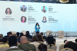 III Şuşa Qlobal Media Forumunun üçüncü günü başlayıb - FOTO 