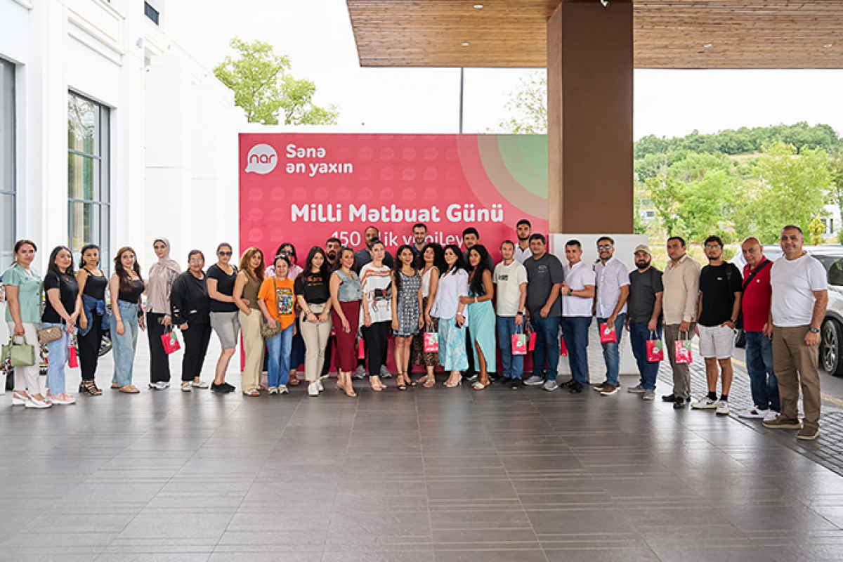 “Nar” milli mətbuatın 150 illiyini media nümayəndələri ilə qeyd edib