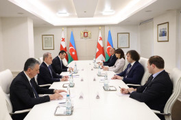 Kobaxidze Ceyhun Bayramovu qəbul edib