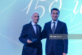 Bir qrup jurnalistə “Azərbaycan milli mətbuatının 150 illiyi” yubiley medalı təqdim olunub