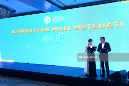 MEDİA-nın təşkilatçılığı ilə Azərbaycan milli mətbuatının 150 illik yubileyinə həsr olunan tədbir keçirilib