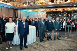 MEDİA-nın təşkilatçılığı ilə Azərbaycan milli mətbuatının 150 illik yubileyinə həsr olunan tədbir keçirilib