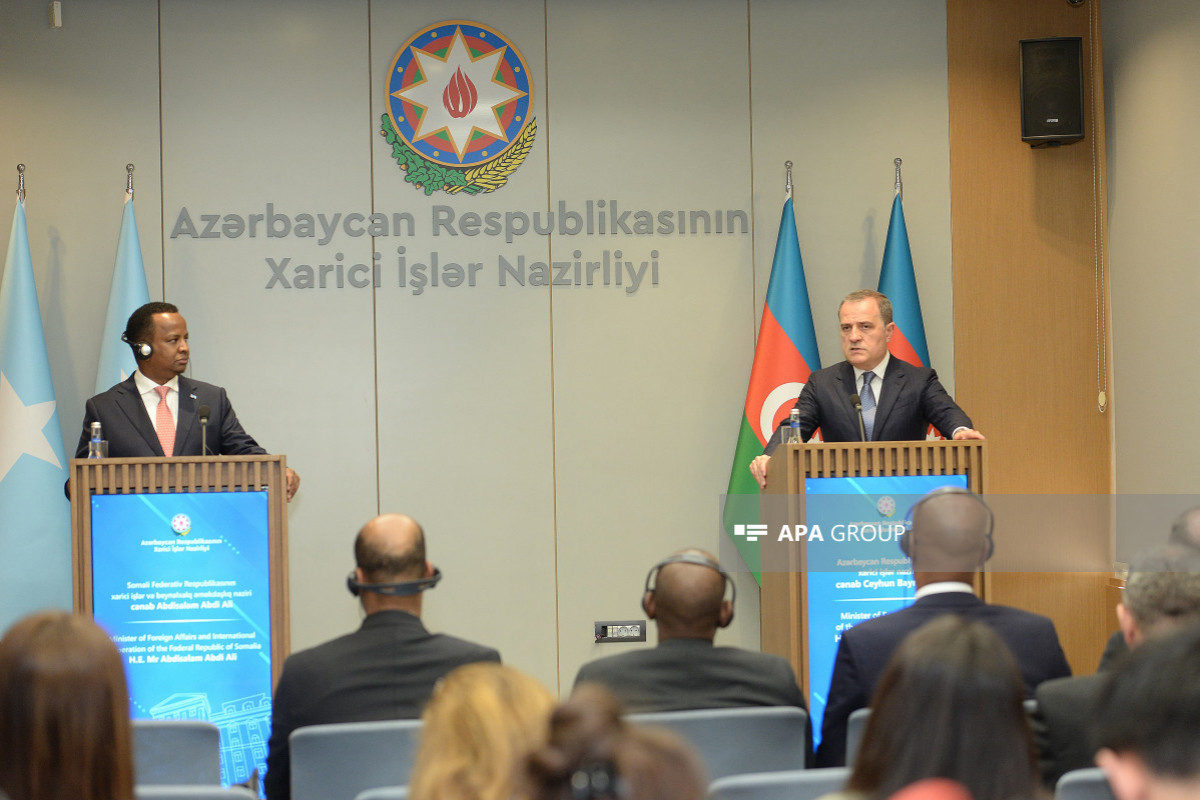 Somali XİN rəhbəri Azərbaycan-Ermənistan normallaşması barədə məlumatlandırılıb