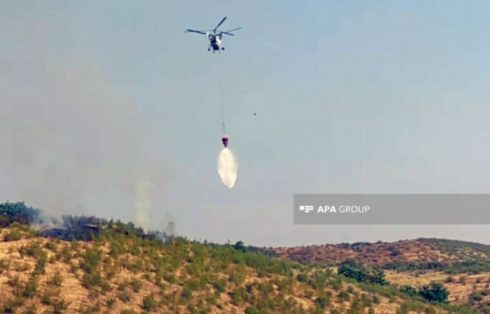 Ağdam və Ağdərədə yanğınlar davam edir - FOTO  - VİDEO 