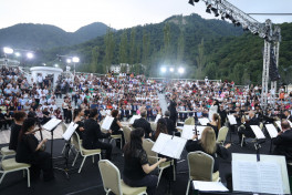 XIV Qəbələ Beynəlxalq Musiqi Festivalının təntənəli açılış mərasimi olub