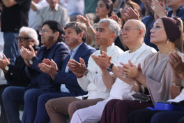 XIV Qəbələ Beynəlxalq Musiqi Festivalının təntənəli açılış mərasimi olub