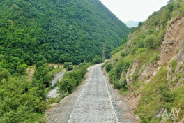 Toğanalı-Kəlbəcər-İstisu avtomobil yolunun tikintisi 85% icra edilib - FOTO 