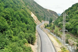 Toğanalı-Kəlbəcər-İstisu avtomobil yolunun tikintisi 85% icra edilib - FOTO 