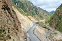 Toğanalı-Kəlbəcər-İstisu avtomobil yolunun tikintisi 85% icra edilib - FOTO 