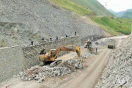 Toğanalı-Kəlbəcər-İstisu avtomobil yolunun tikintisi 85% icra edilib - FOTO 